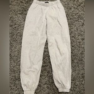 light grey brandy melville sweatpants